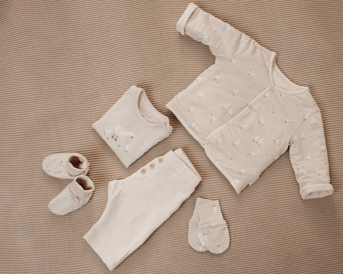T-shirt lange mouw Sand Little Goose