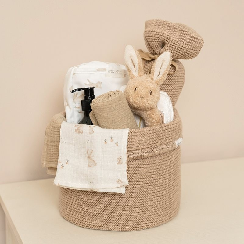Little Dutch gebreid commodemandje rond beige