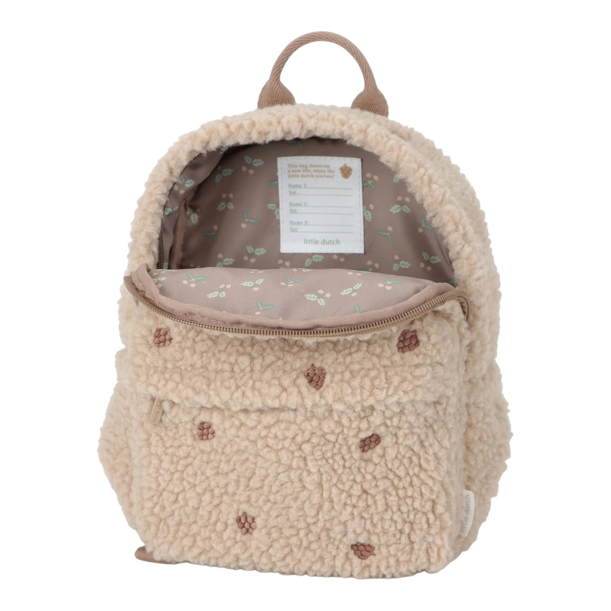 Rugzak teddy Taupe