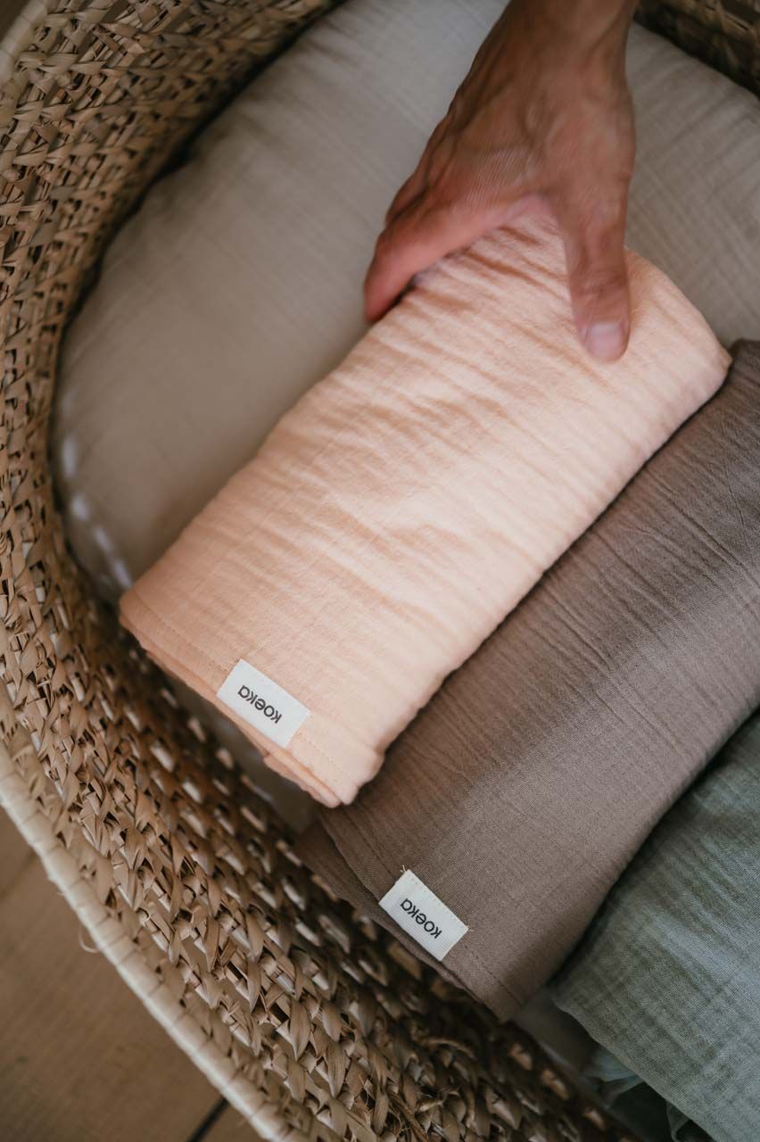Koeka tetradoek Faro peach