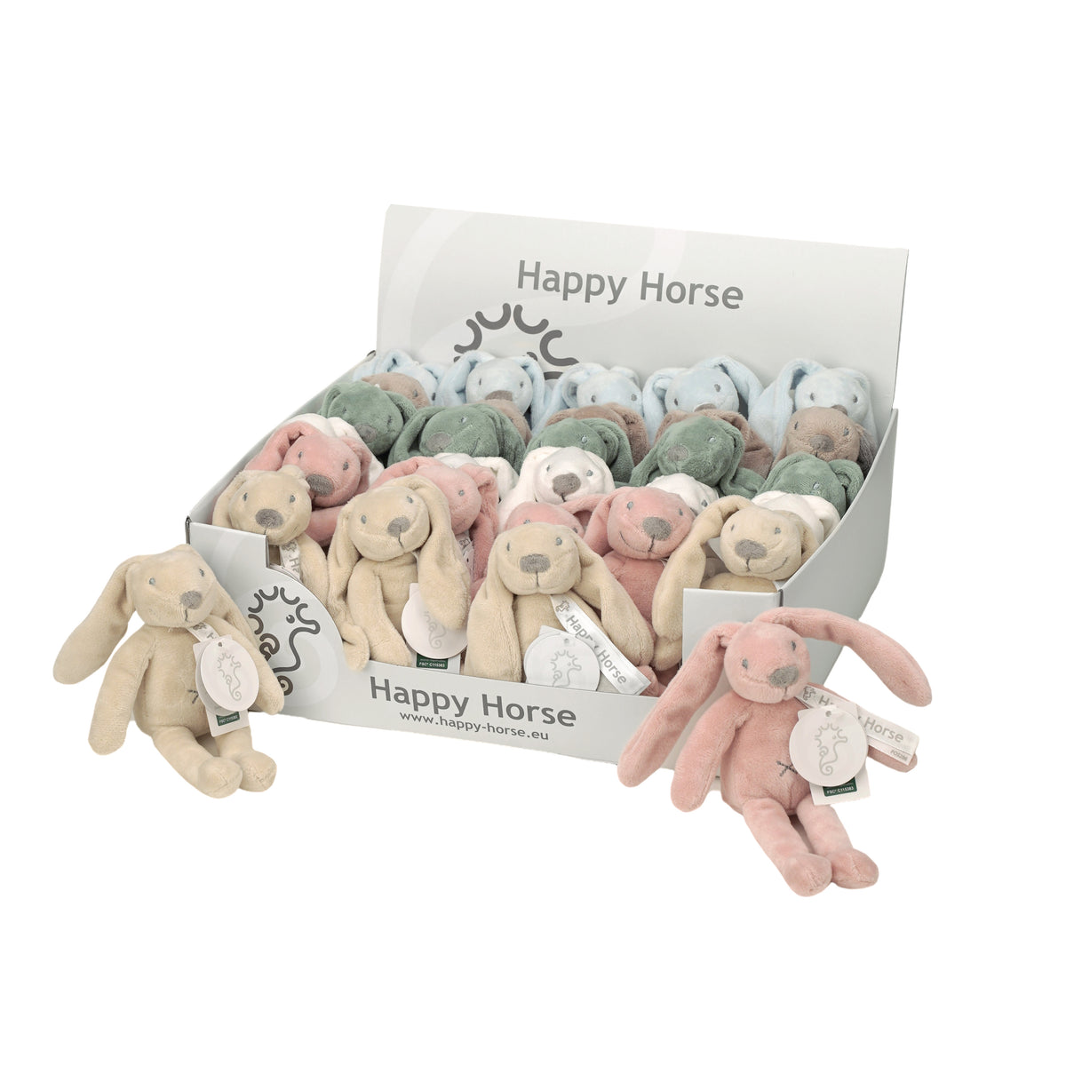 Happy Horse Rabbit Richie mini knuffeltje ivory 19cm