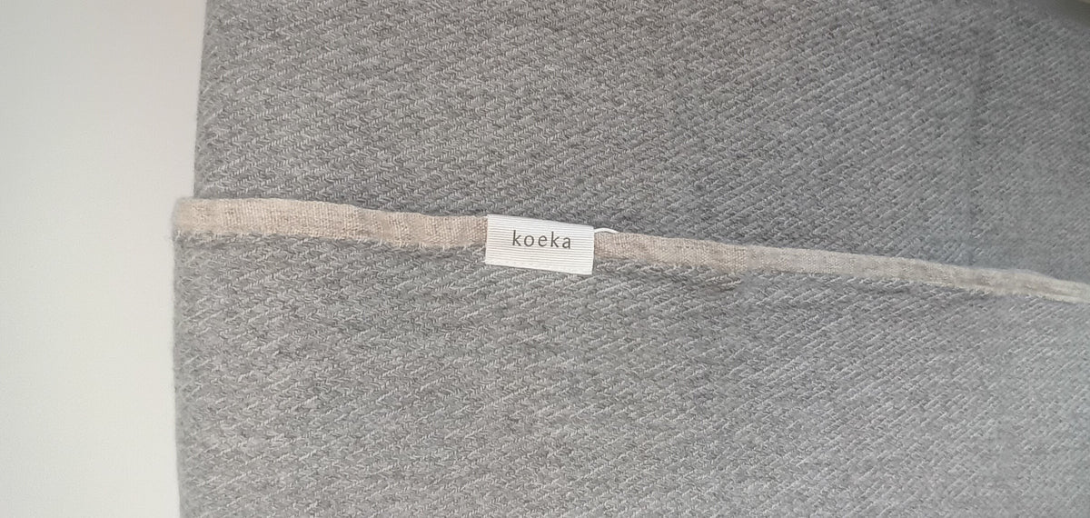 Koeka wiegdeken Soft Grey