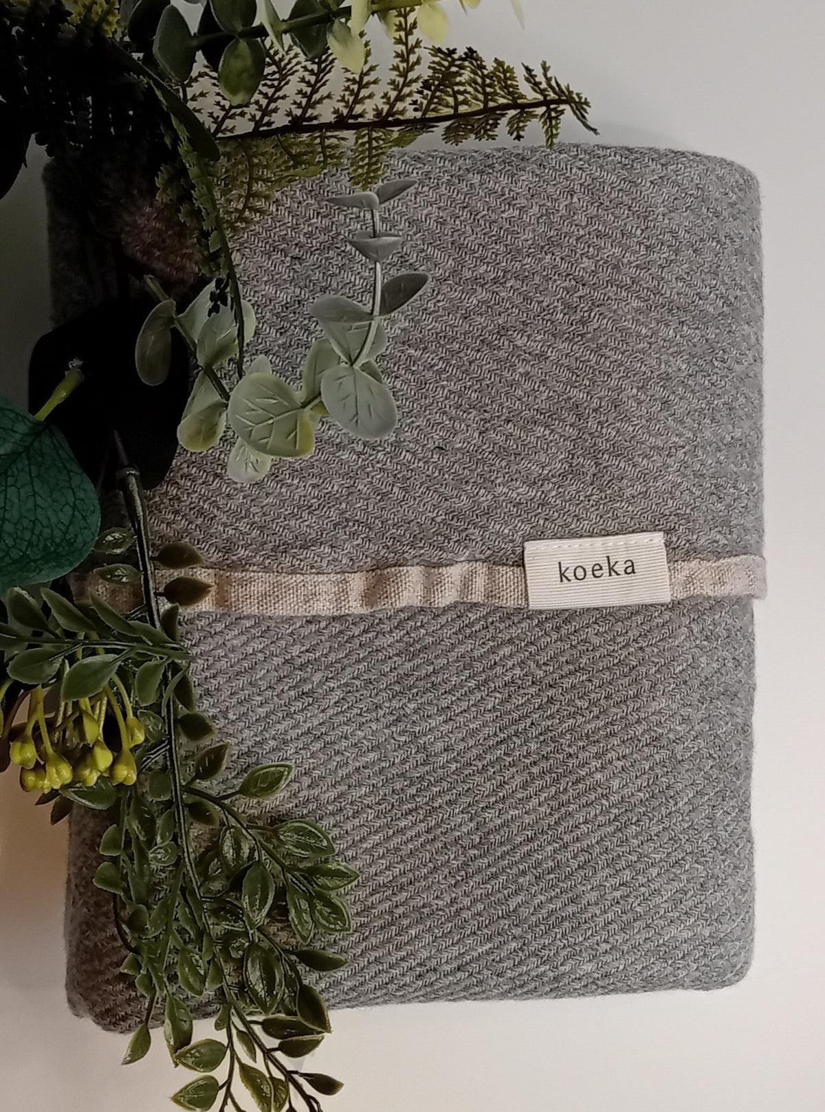 Koeka wiegdeken Soft Grey