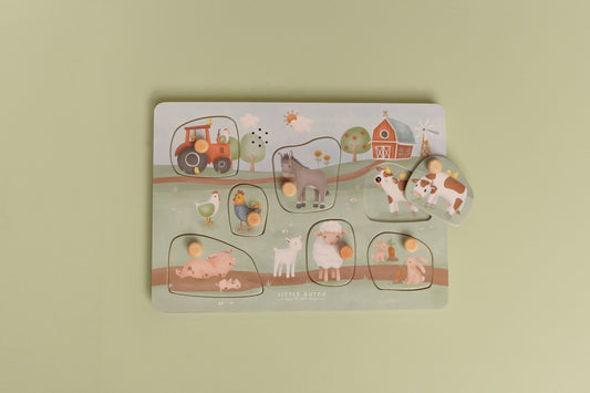 Geluidenpuzzel "Little Farm"