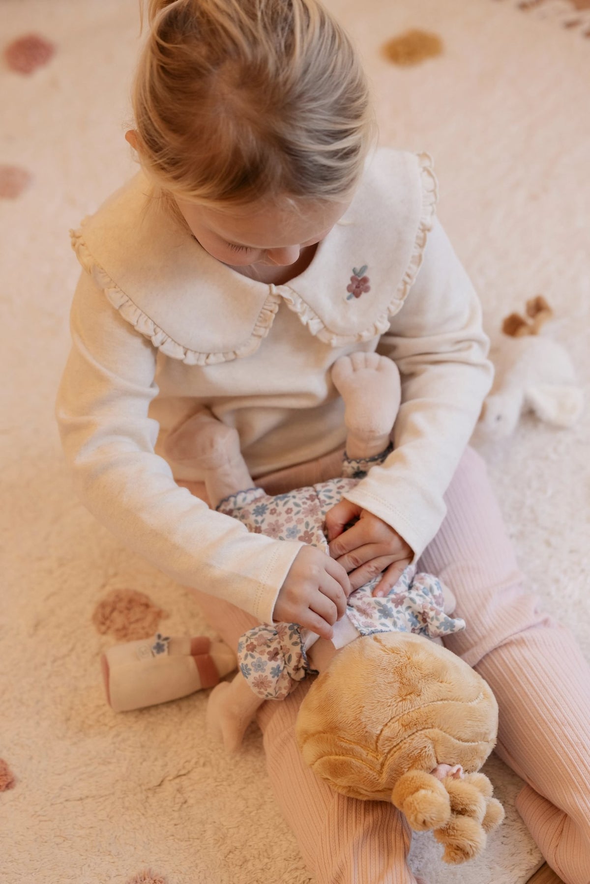 Knuffel babypop Julia