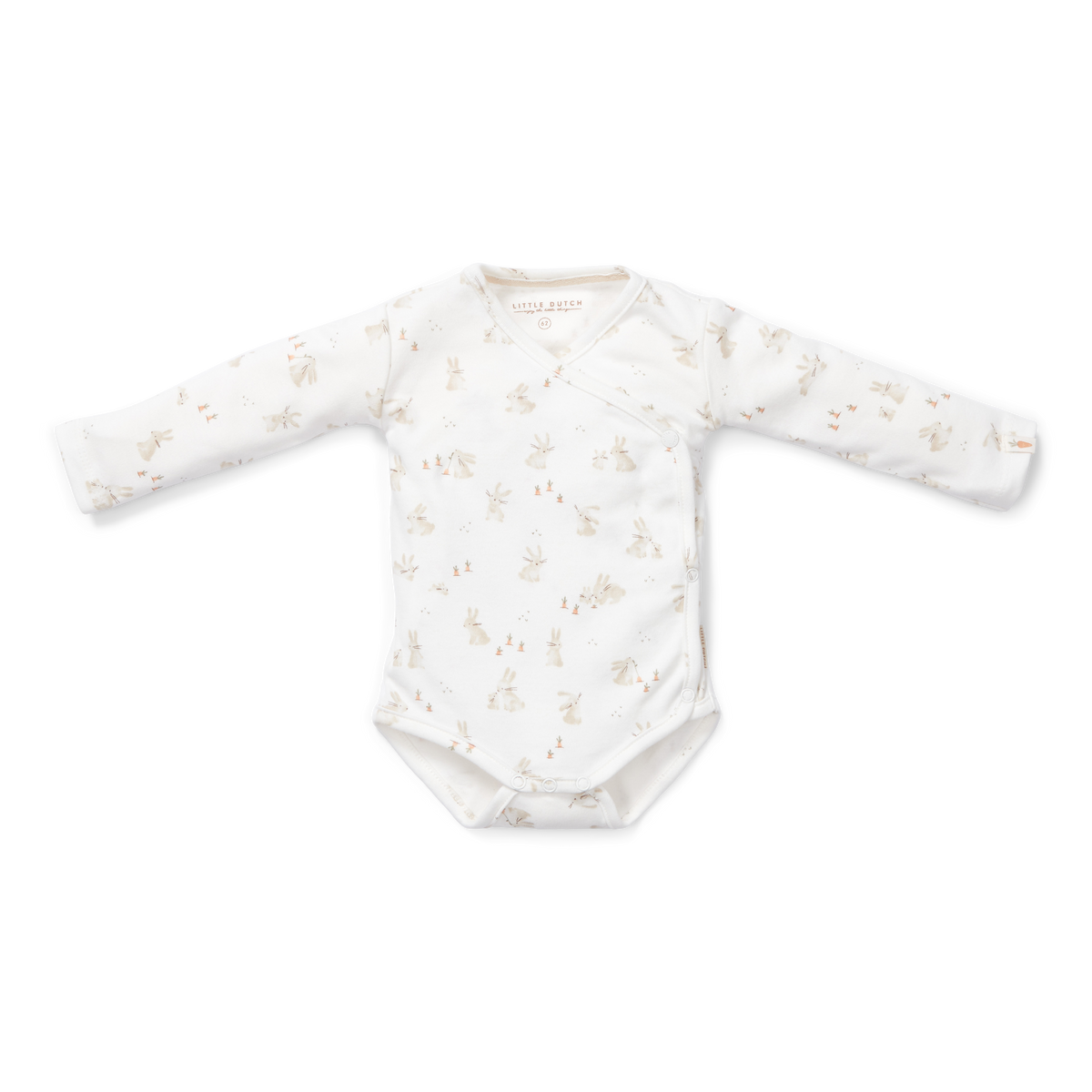 Little Dutch romper overslag lange mouw Baby Bunny