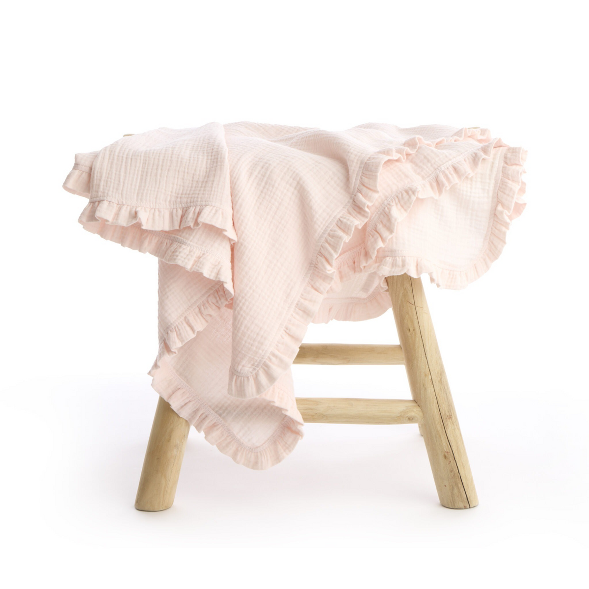 Living Nature deken Delphine roze