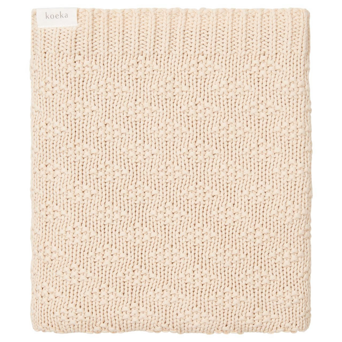 Koeka wiegdeken Braga warm white