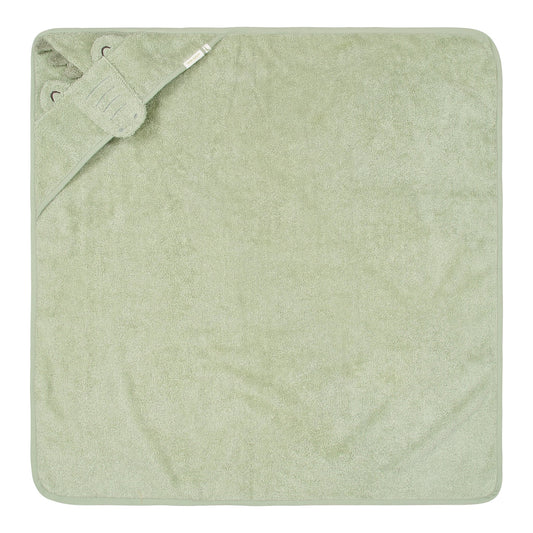 Badcape krokodil 75x75cm
