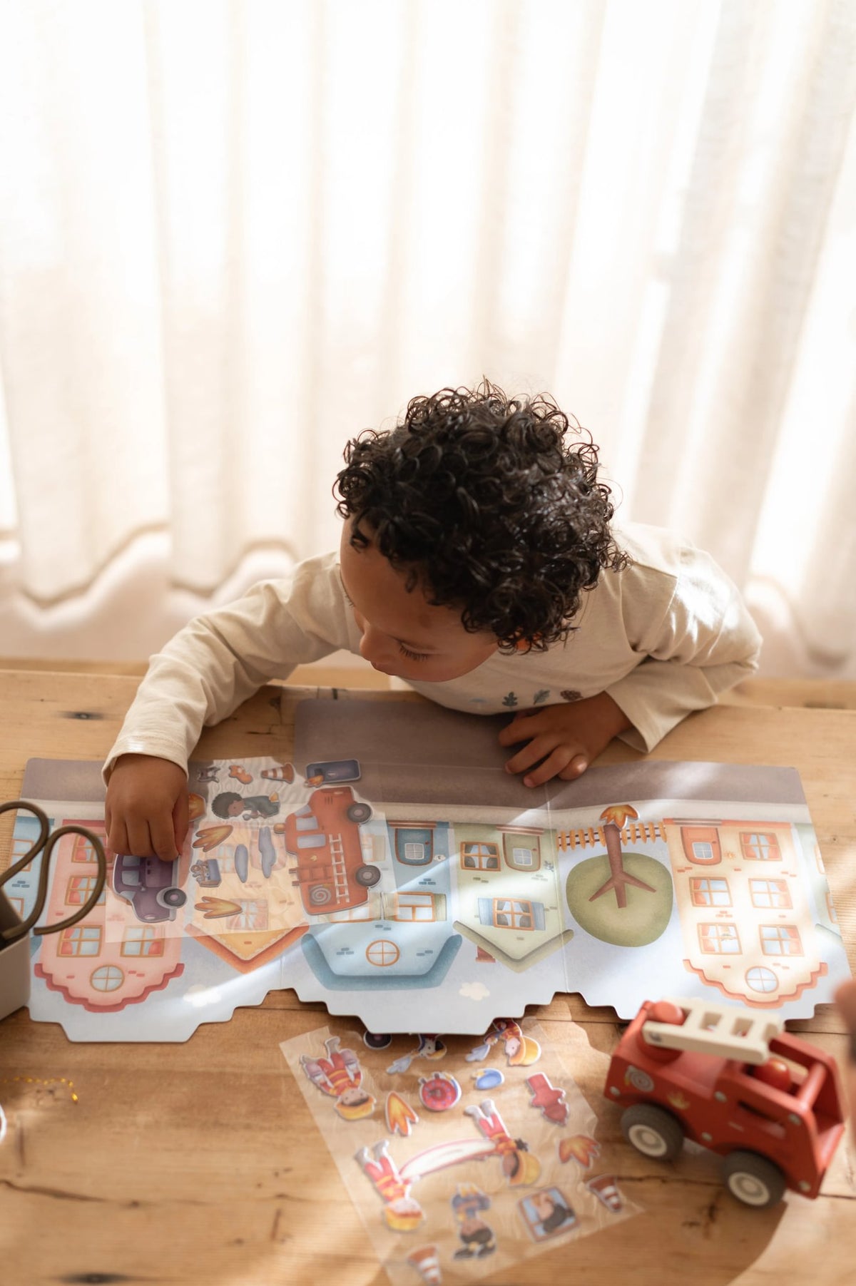 Herbruikbare stickerboek Jim
