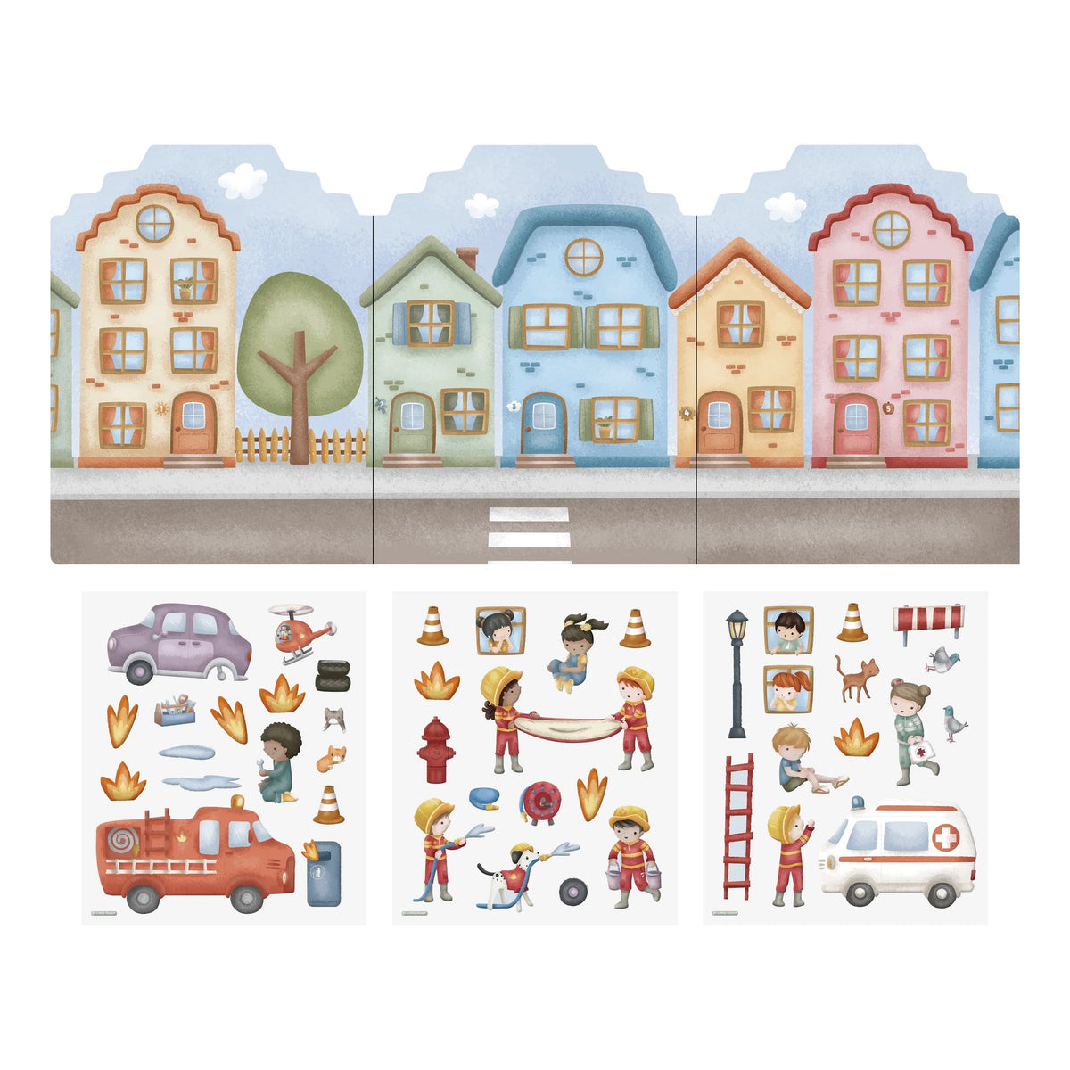 Herbruikbare stickerboek Jim