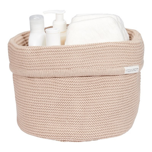 Little Dutch gebreid commodemandje rond beige