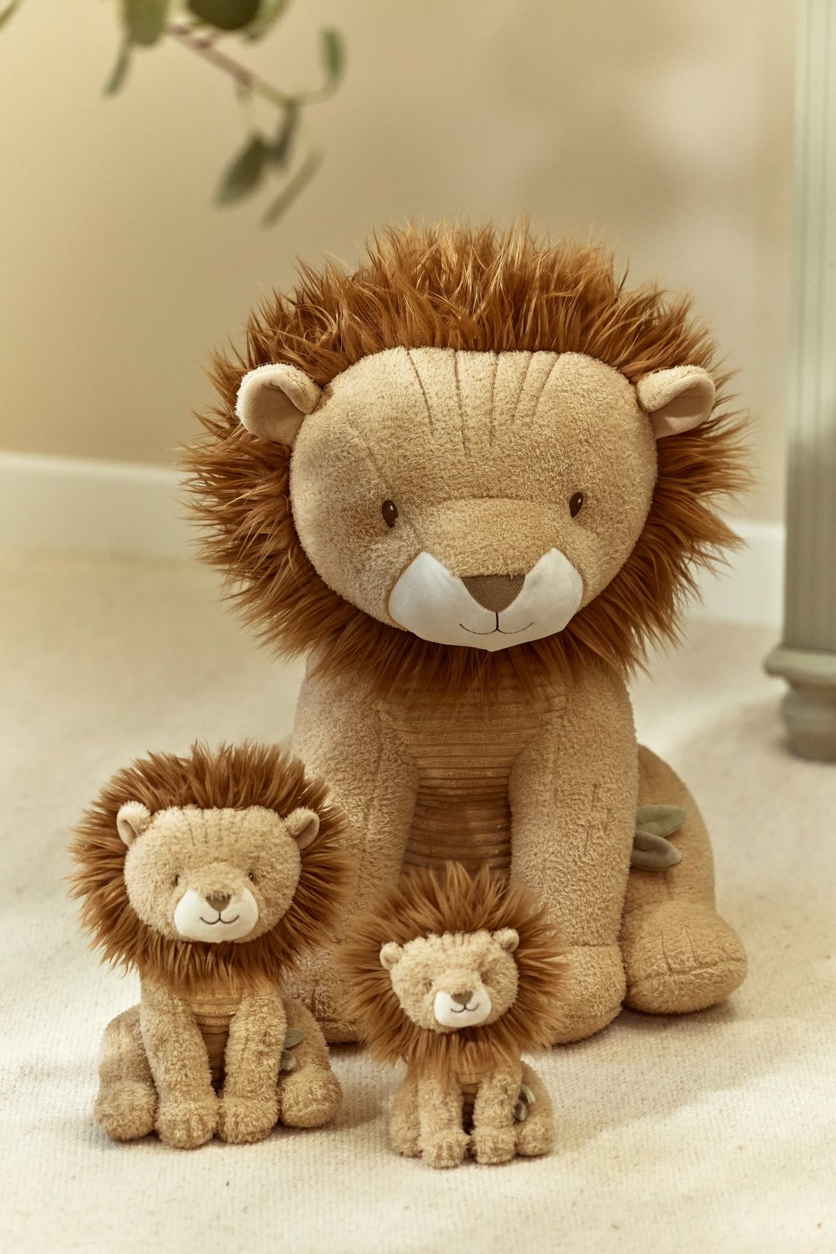 Knuffel leeuw 17 cm