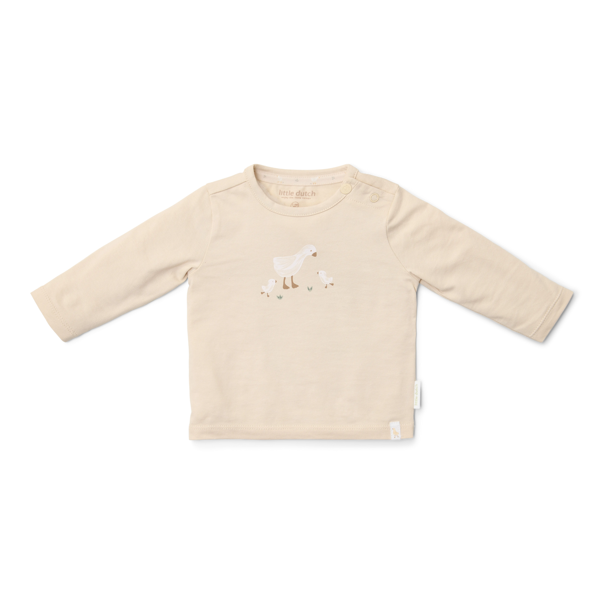 T-shirt lange mouw Sand Little Goose