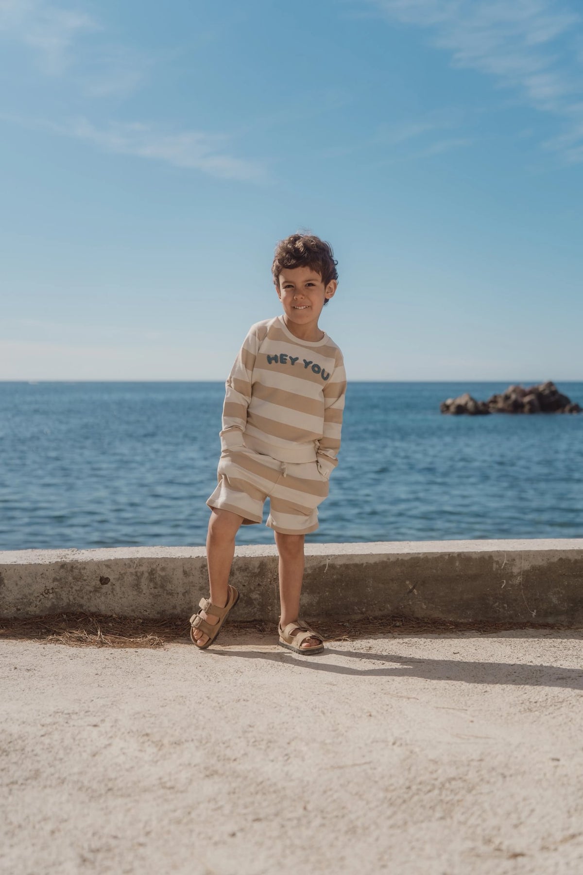 Sweater Biscuit Stripe