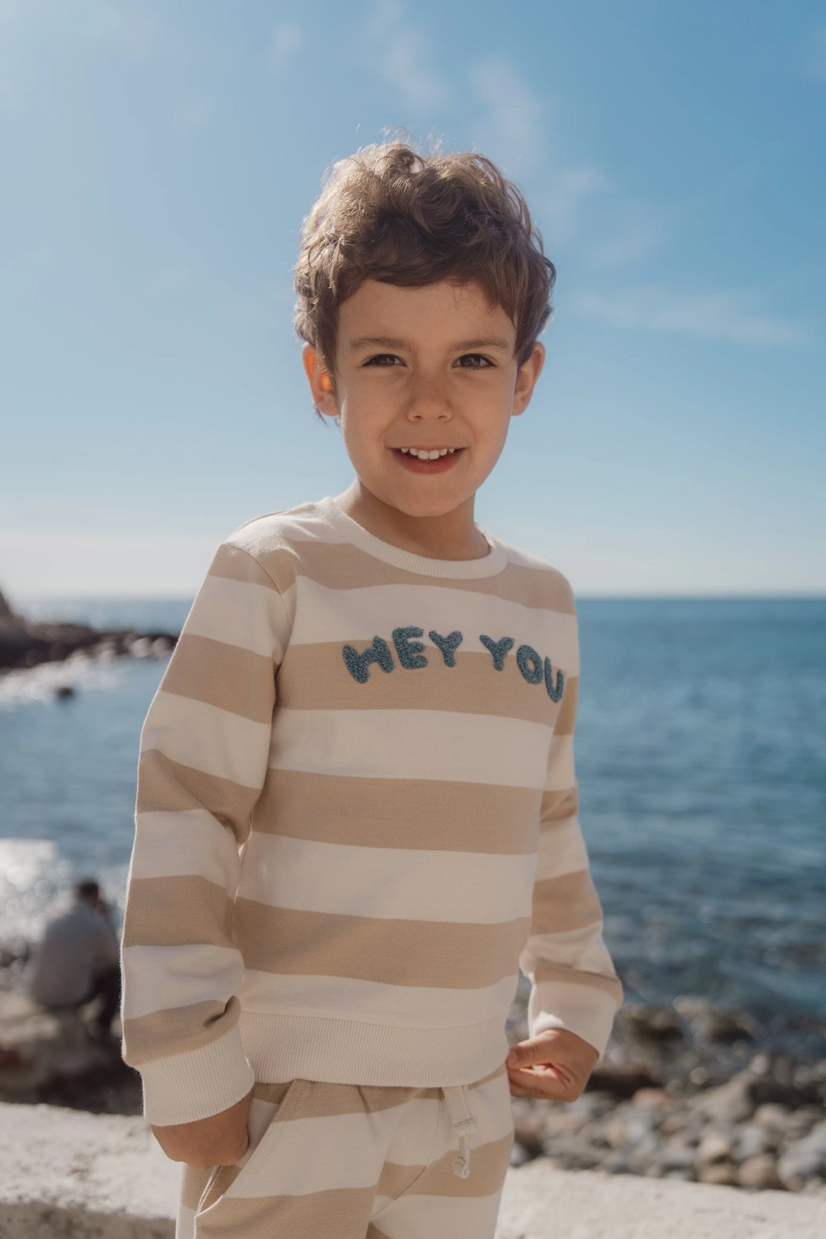 Sweater Biscuit Stripe