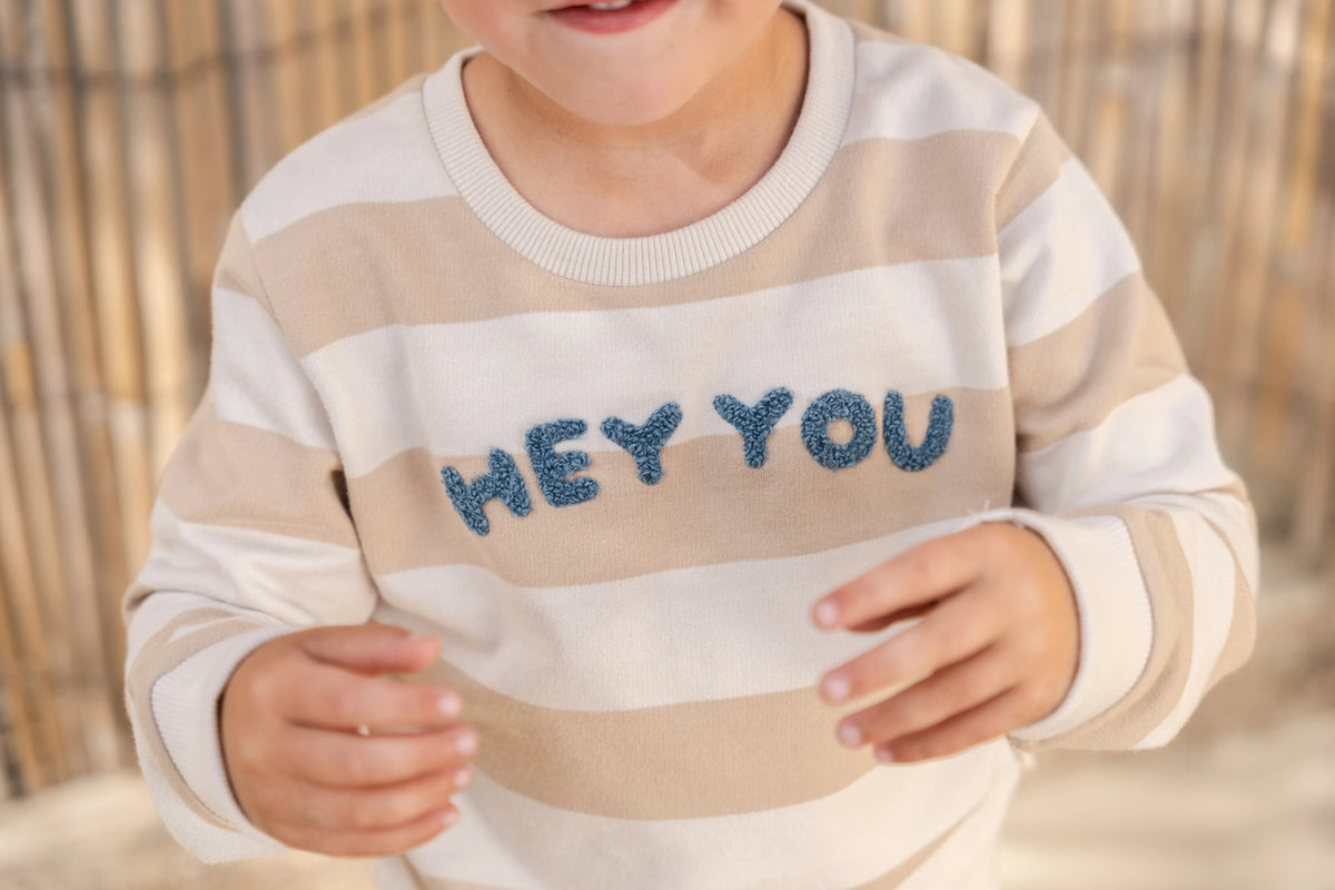 Sweater Biscuit Stripe